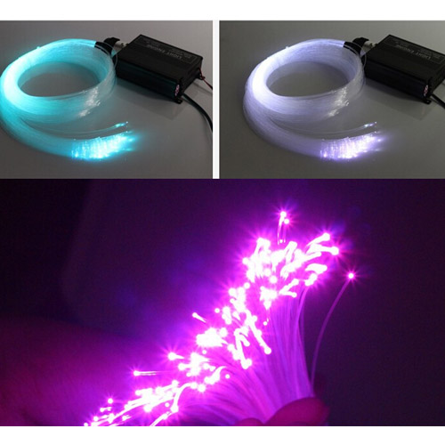 16W fiber optic lighting (fiber light source+200pcs 0.75mm 2m)